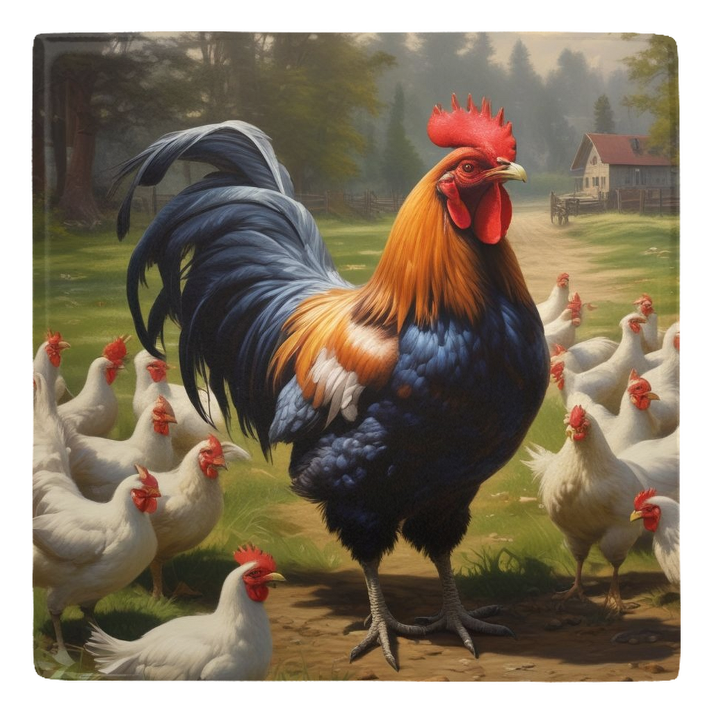 chicken fridge magnet