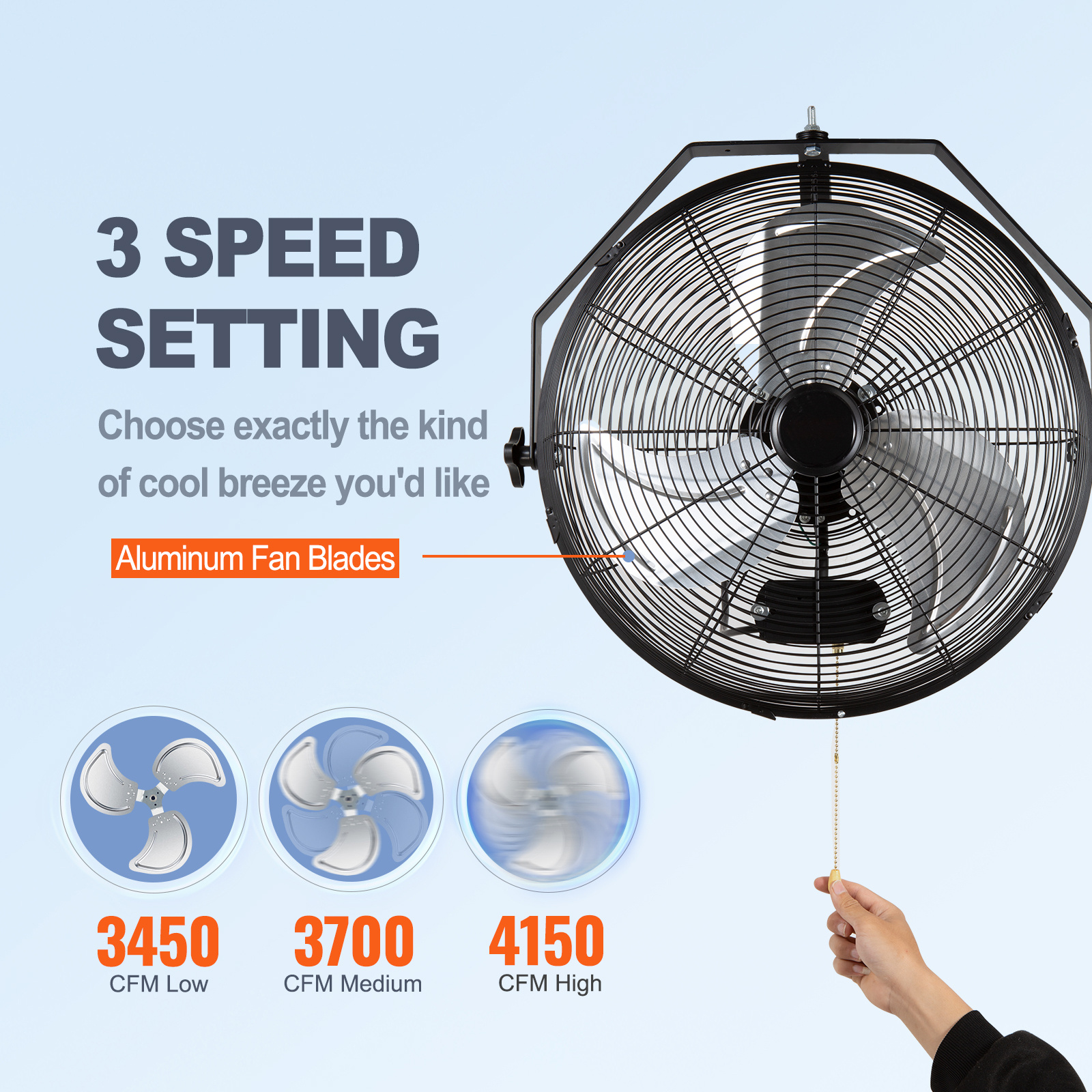 Wall Mount Fan